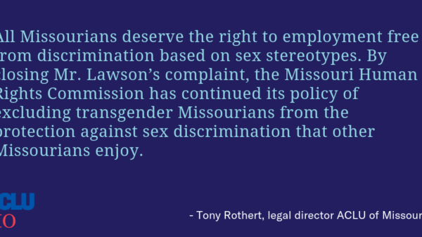 Tony on Lawson v. Missouri Commission on Human Rights