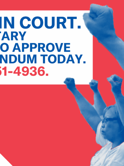 Approve the referendum today!