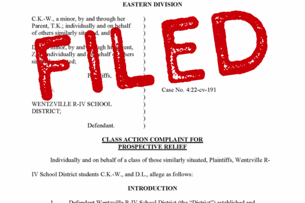 Wentzville Book Ban Lawsuit