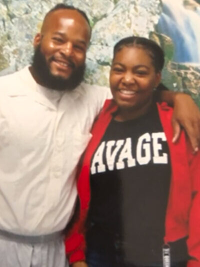 Khorry Ramey with Kevin Johnson Jr.