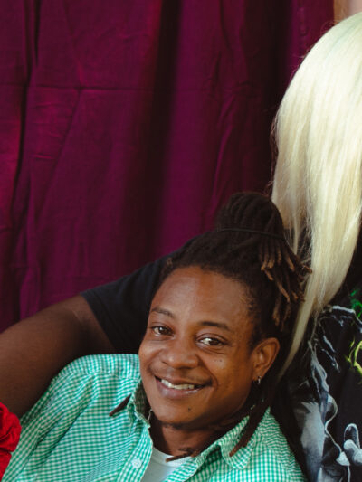 Trans activists Ro Robinson and Aadhya.