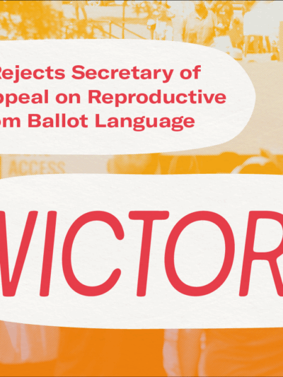 victory, panel rejects secretary of states appeal