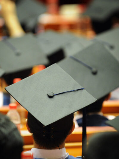 A group of graduating students.