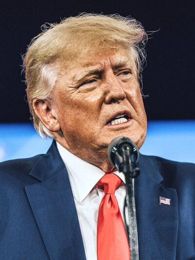 A picture of Donald Trump.