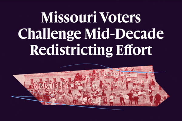 Missouri Voters Challenge Mid-Decade Redistricing Effort