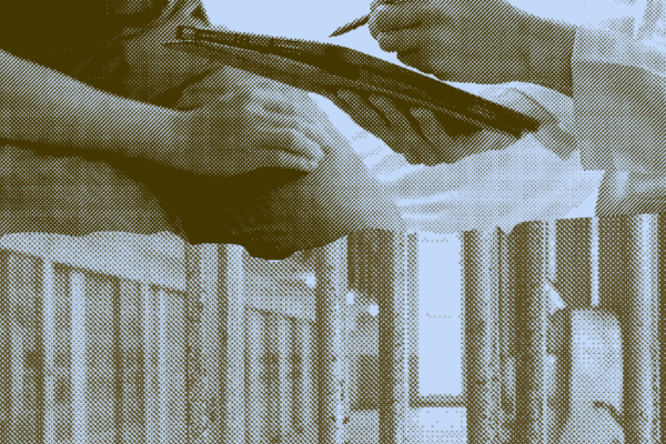 collage on mental health treatment for detainees