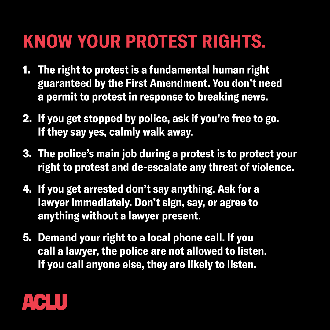 know your rights
