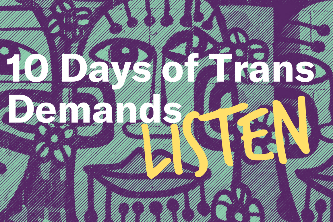 10 Days of Trans Demands