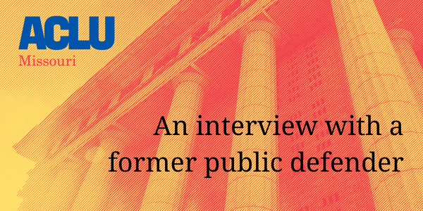 An interview with a former public defender