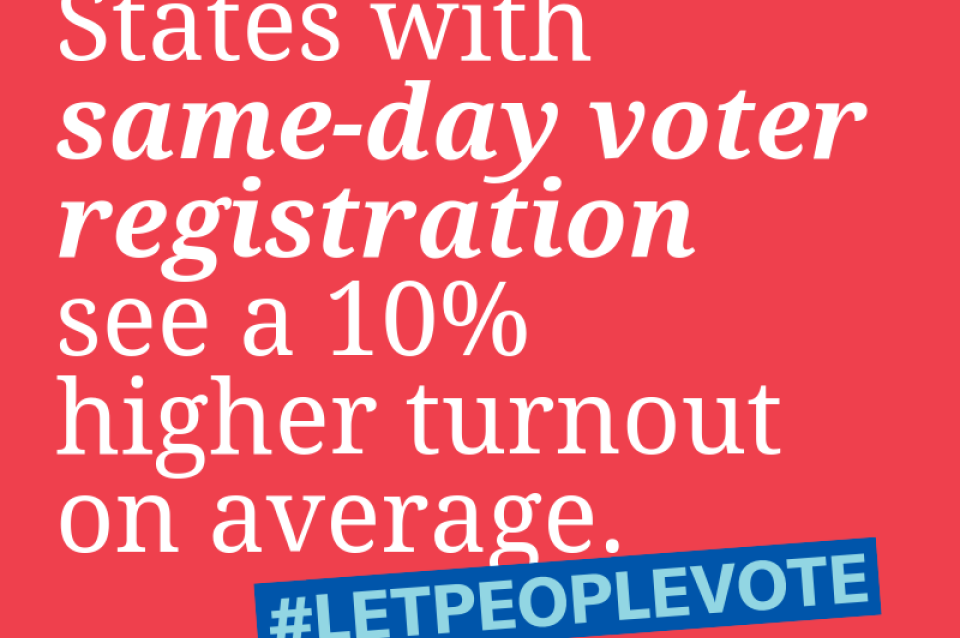 Let The People Vote Same Day Voter Registration Aclu Of Missouri