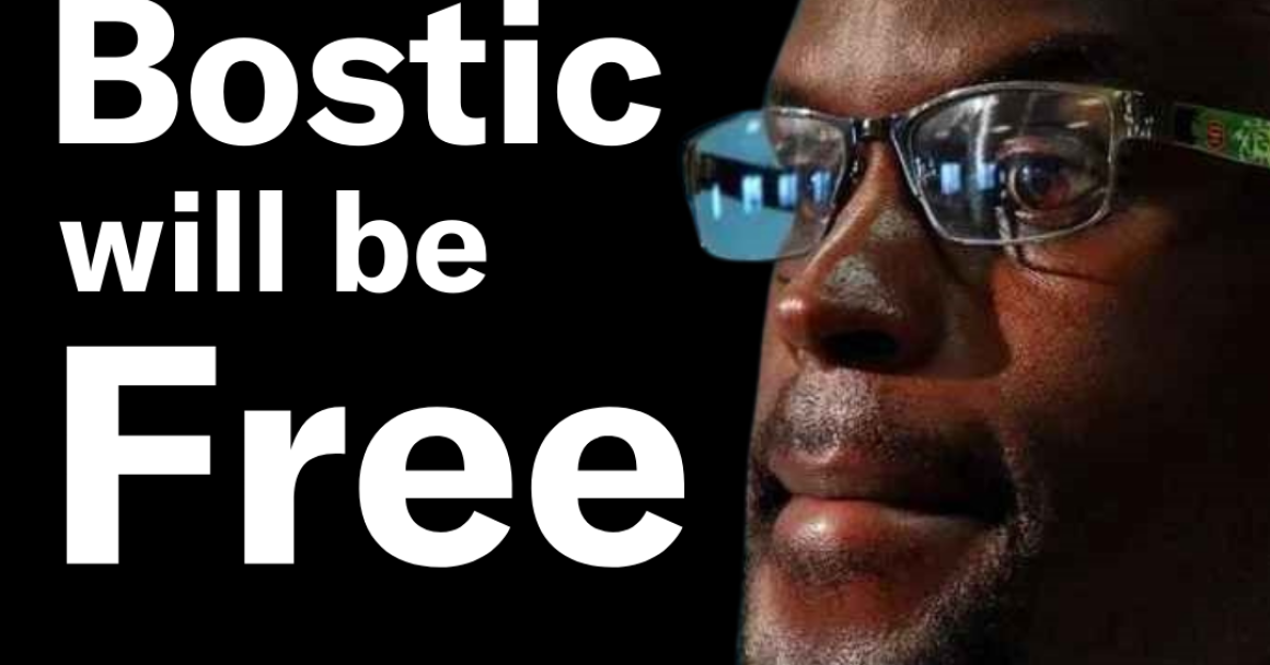 Bobby Bostic will be free.