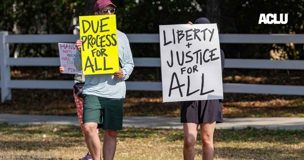 What Is Due Process? | ACLU of Missouri
